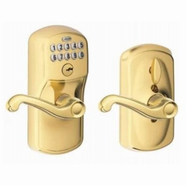 BB Keypad Entry Lock, Schlage Lock, Mfr#: FE595VPLYXFLA505